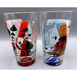 Star Wars The Rise of Skywalker Alamo Drafthouse Pint Glasses Light+Dark Side-A